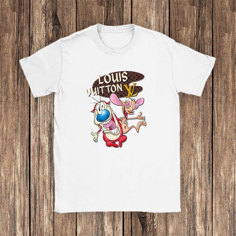 The Ren Stimpy Show Louis Vuitton Unisex T Shirt Cotton Tee TAT7434 1