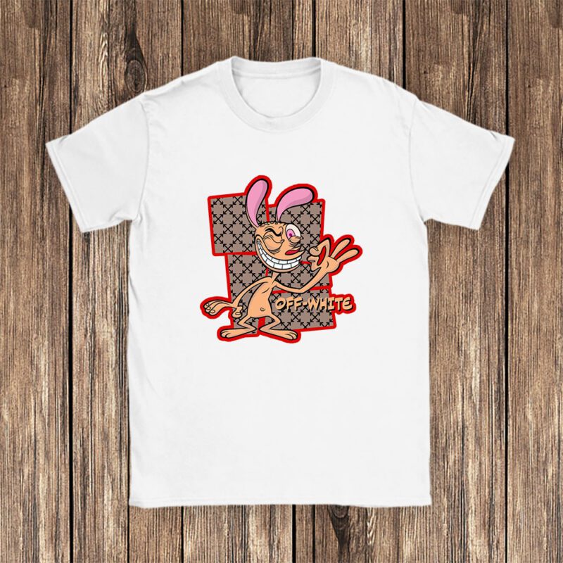 The Ren Stimpy Show Offwhite Unisex T Shirt Cotton Tee TAT7435 1