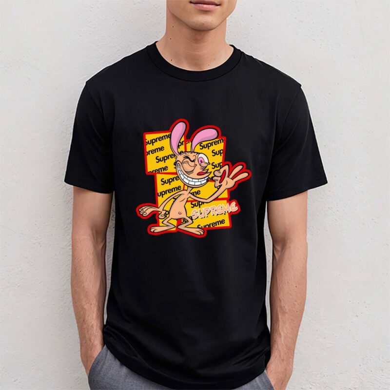 The Ren Stimpy Show Supreme Unisex T Shirt Cotton Tee TAT7439 4