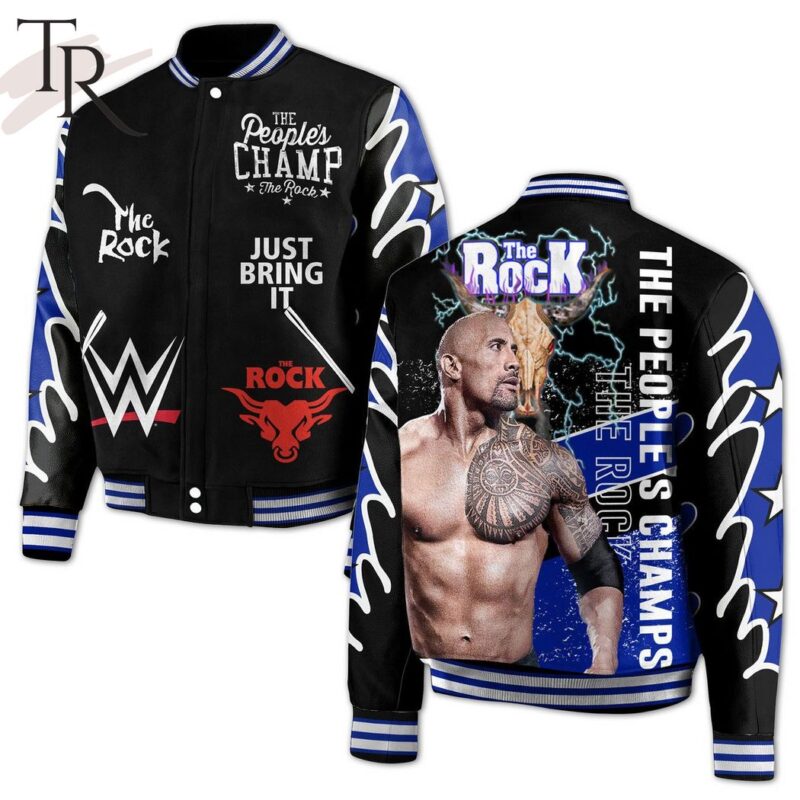 The Rock The People's Champs Baseball Jacket TBJ1158