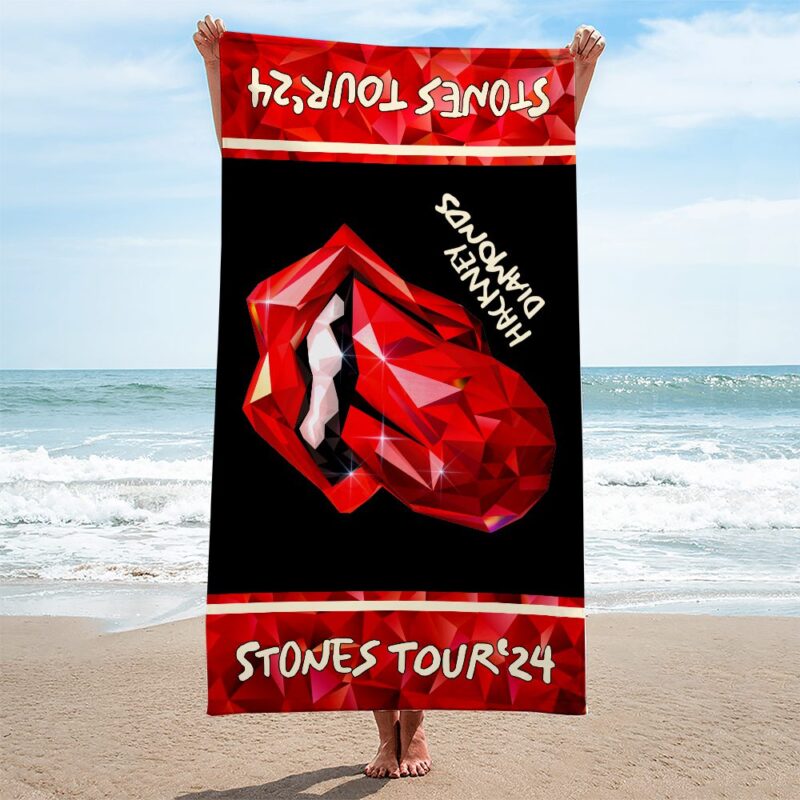 The Rolling Stones Rectangle Beach Towel WBT1143