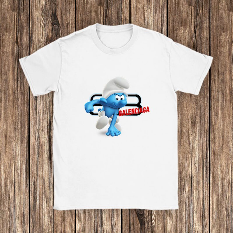 The Smurfs Balenciaga Unisex T Shirt Cotton Tee TAT7451 1