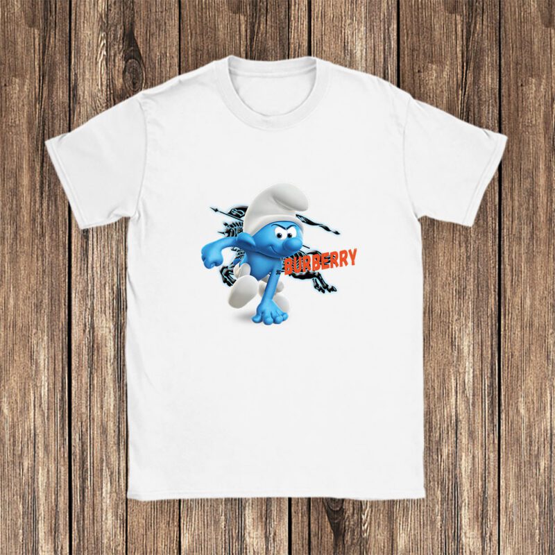The Smurfs Burberry Unisex T Shirt Cotton Tee TAT7450 1