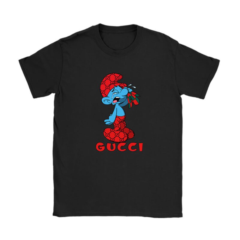The Smurfs Gucci Unisex T-Shirt Cotton Tee TAT7469