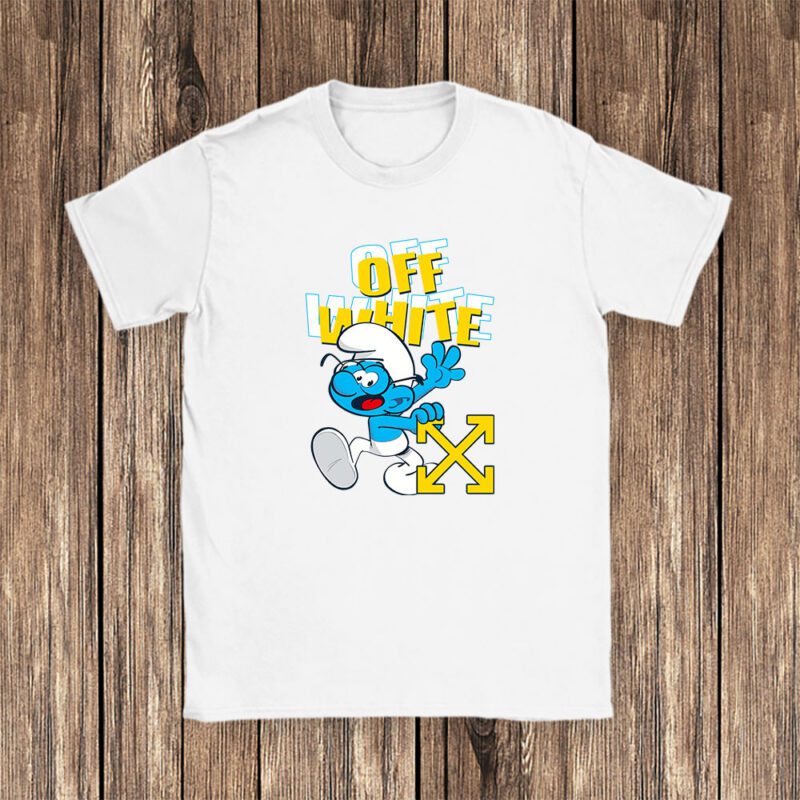 The Smurfs Offwhite Unisex T Shirt Cotton Tee TAT7475 1