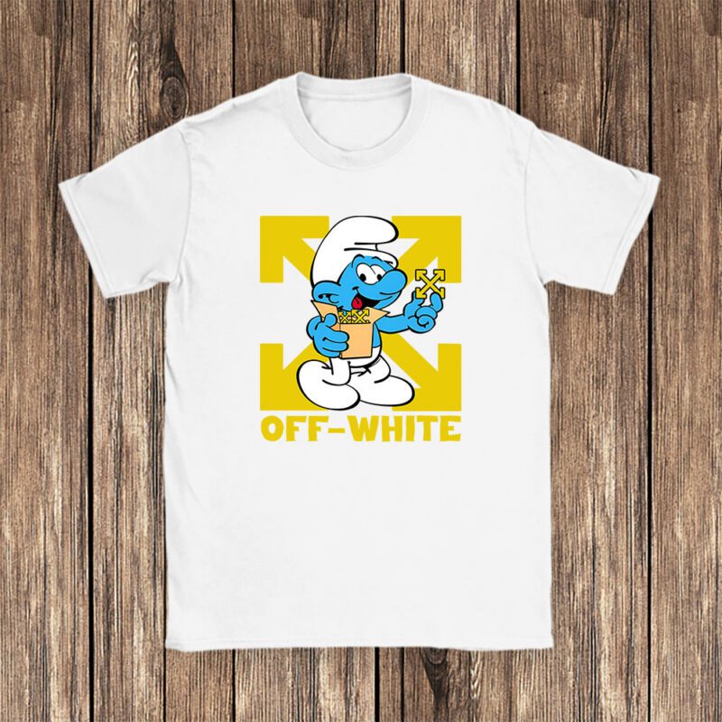 The Smurfs Offwhite Unisex T Shirt Cotton Tee TAT7476 1