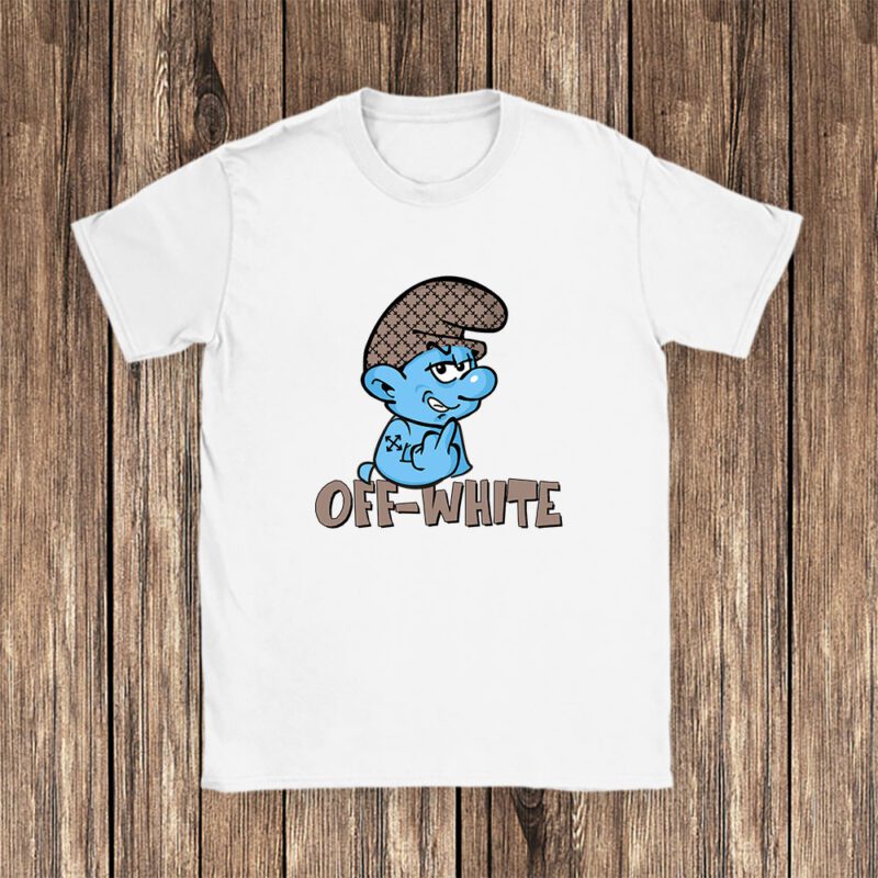 The Smurfs Offwhite Unisex T Shirt Cotton Tee TAT7477 1