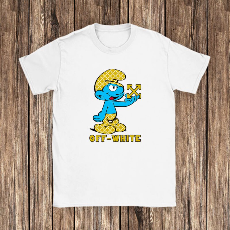 The Smurfs Offwhite Unisex T Shirt Cotton Tee TAT7480 1