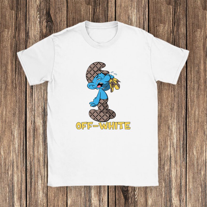 The Smurfs Offwhite Unisex T Shirt Cotton Tee TAT7481 1