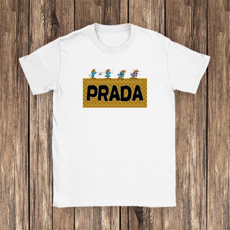 The Smurfs Prada Unisex T Shirt Cotton Tee TAT7485 1
