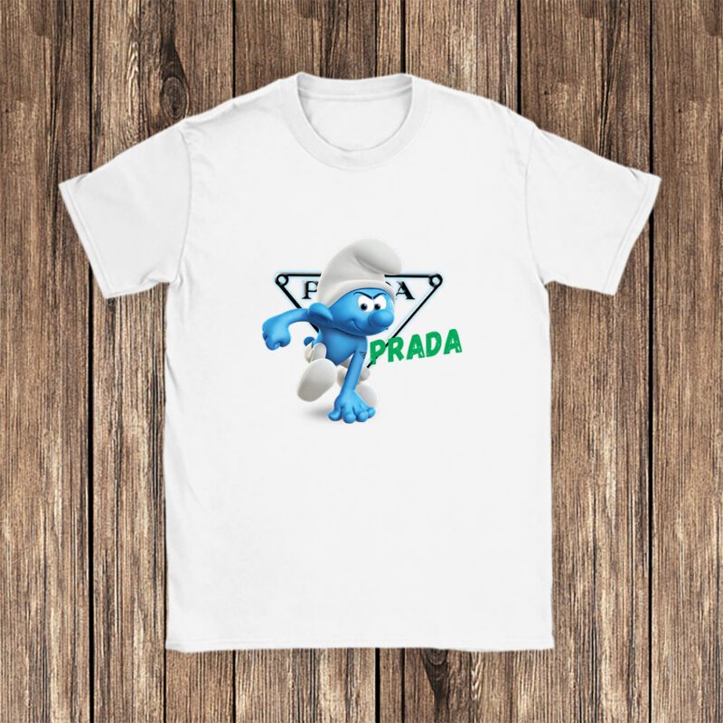 The Smurfs Prada Unisex T Shirt Cotton Tee TAT7486 1