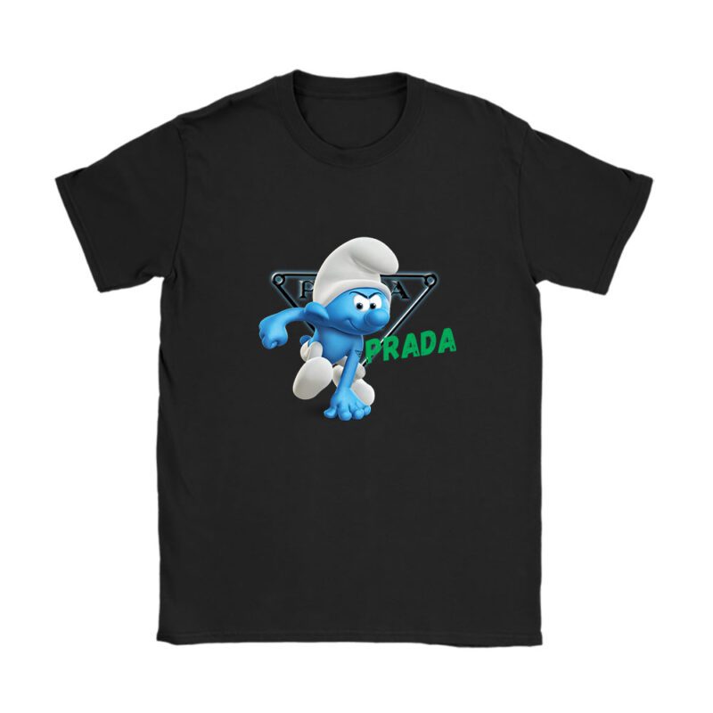 The Smurfs Prada Unisex T-Shirt Cotton Tee TAT7486