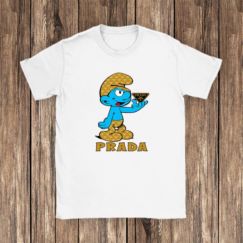 The Smurfs Prada Unisex T Shirt Cotton Tee TAT7487 1