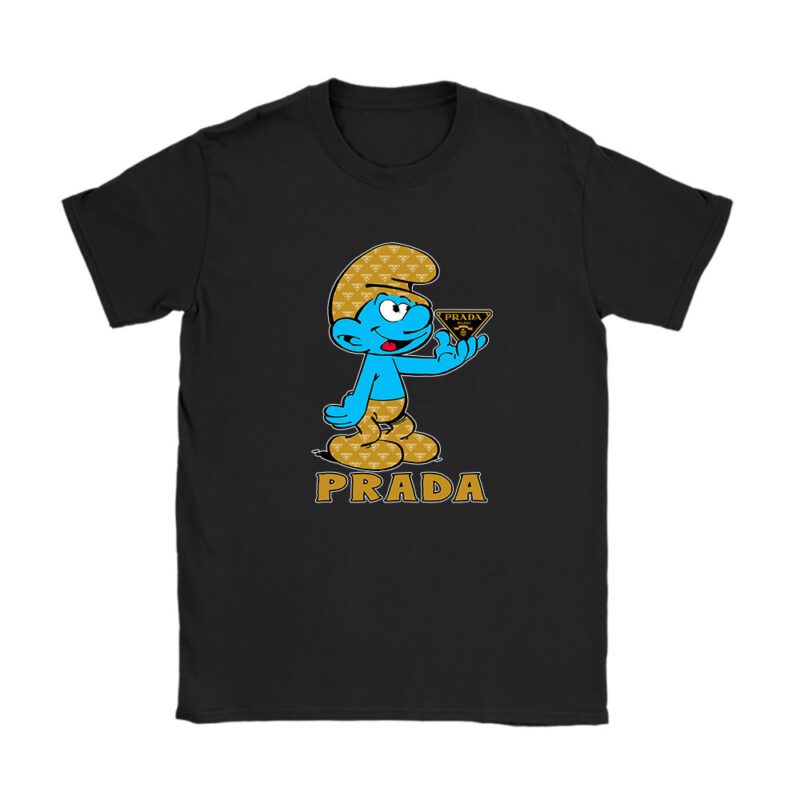 The Smurfs Prada Unisex T-Shirt Cotton Tee TAT7487