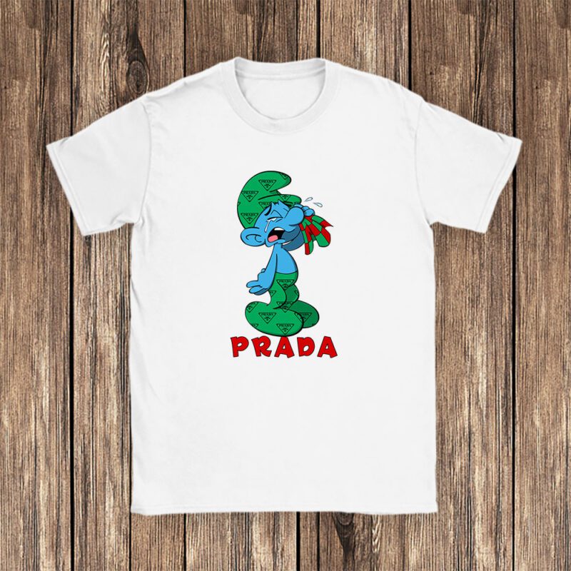 The Smurfs Prada Unisex T Shirt Cotton Tee TAT7488 1