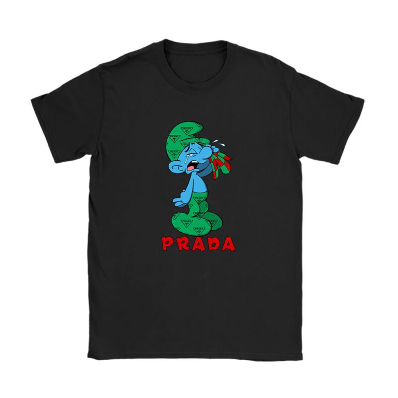 The Smurfs Prada Unisex T-Shirt Cotton Tee TAT7488