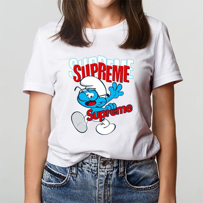 The Smurfs Supreme Unisex T Shirt Cotton Tee TAT7489 3