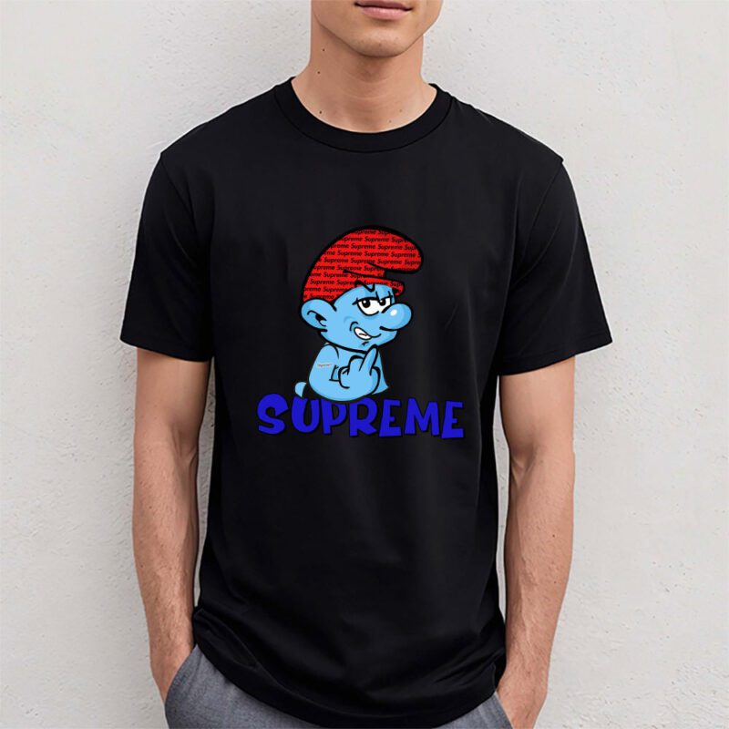 The Smurfs Supreme Unisex T Shirt Cotton Tee TAT7491 4