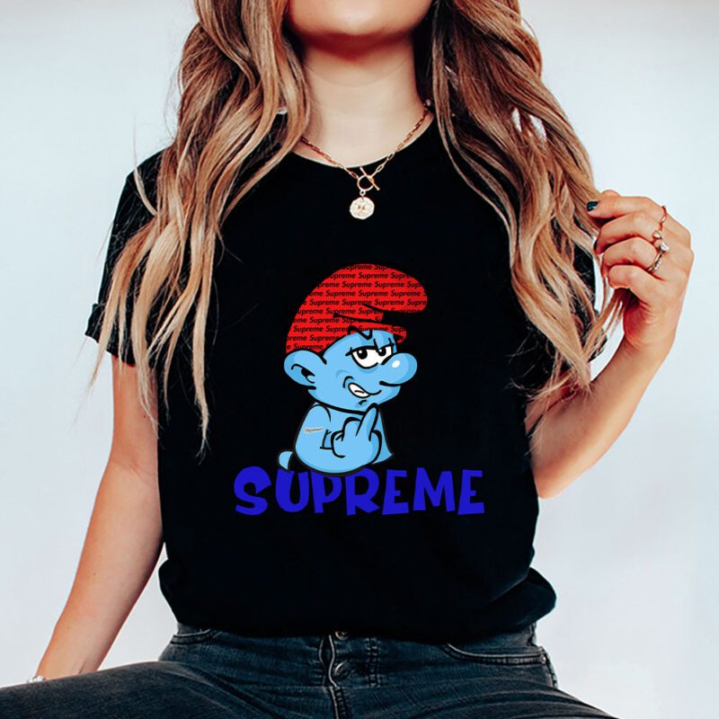 The Smurfs Supreme Unisex T Shirt Cotton Tee TAT7491 5