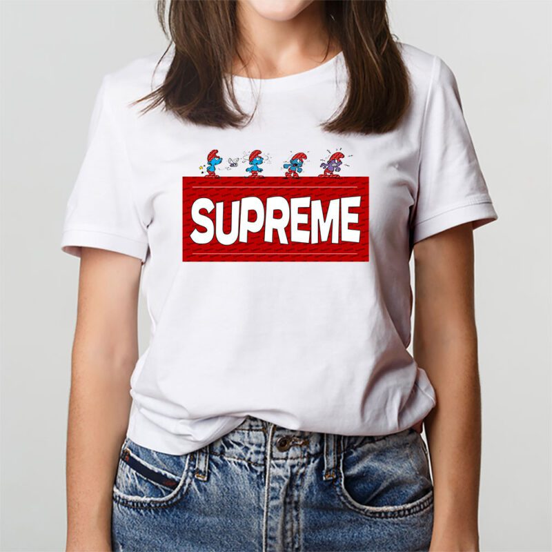 The Smurfs Supreme Unisex T Shirt Cotton Tee TAT7492 3