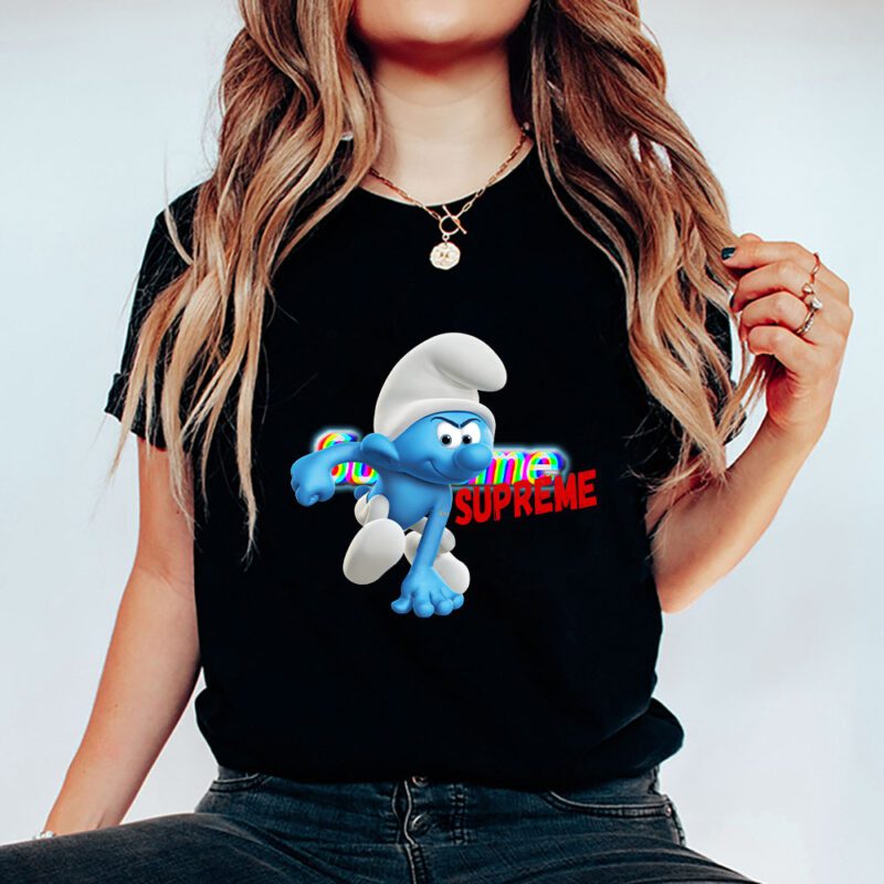 The Smurfs Supreme Unisex T Shirt Cotton Tee TAT7493 5