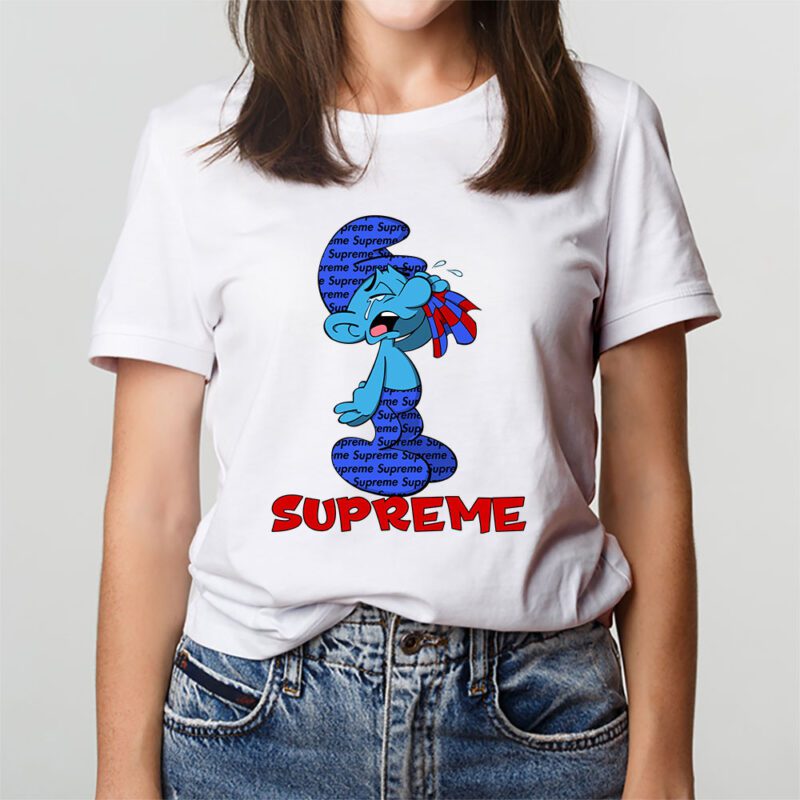 The Smurfs Supreme Unisex T Shirt Cotton Tee TAT7495 3