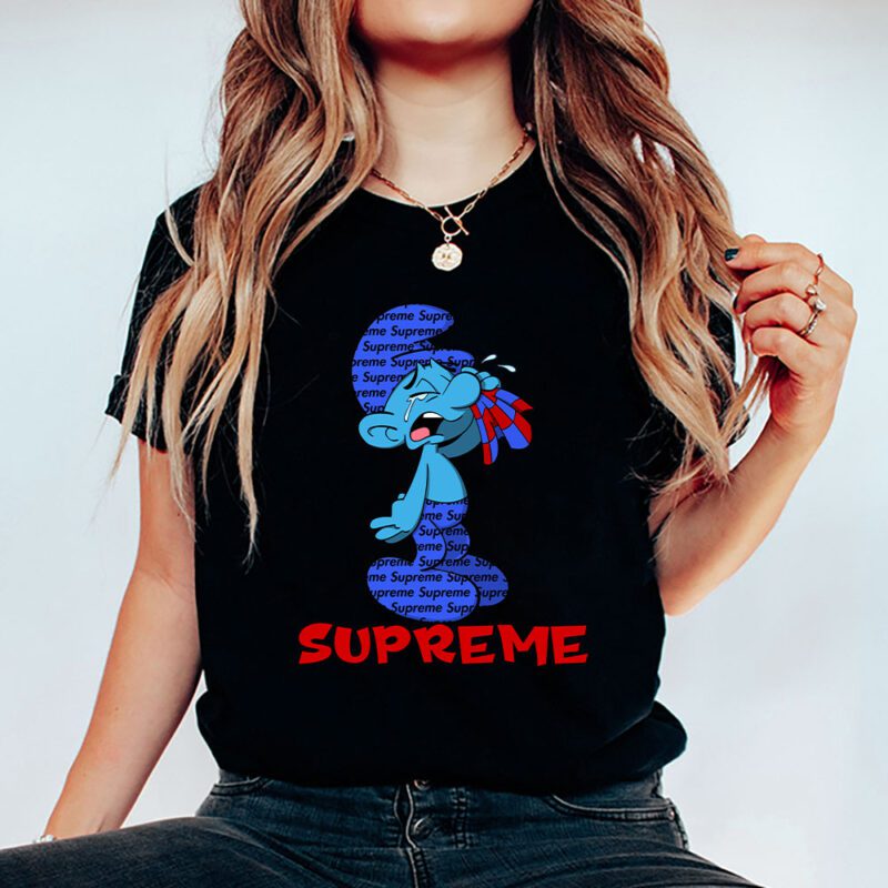 The Smurfs Supreme Unisex T Shirt Cotton Tee TAT7495 5