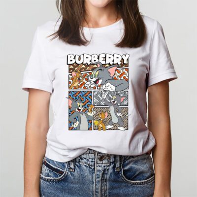 Tom And Jerry Burberry Unisex T Shirt TAT5572 3