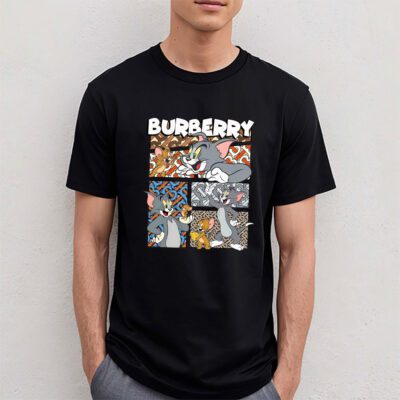 Tom And Jerry Burberry Unisex T Shirt TAT5572 4