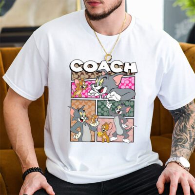 Tom And Jerry Coach Unisex T Shirt TAT5573 2