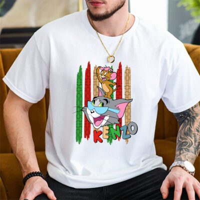 Tom And Jerry Kenzo Unisex T-Shirt TAT5577 2 Tom And Jerry Kenzo Unisex T Shirt TAT5577 2