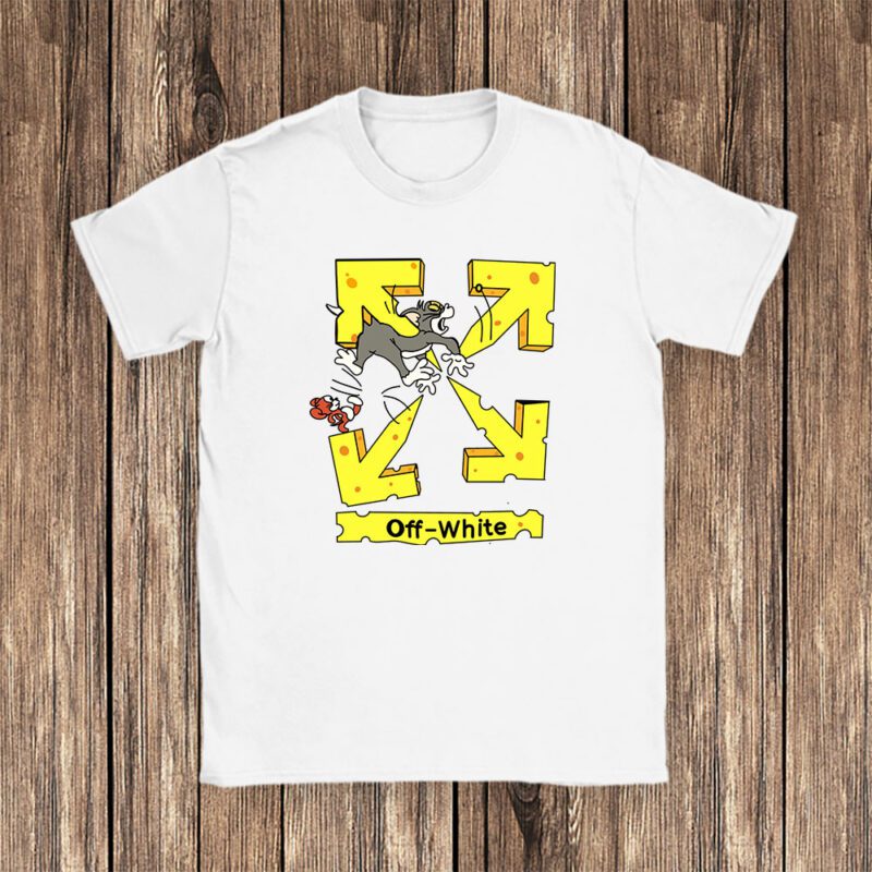 Tom And Jerry Offwhite Unisex T Shirt TAT5583 1