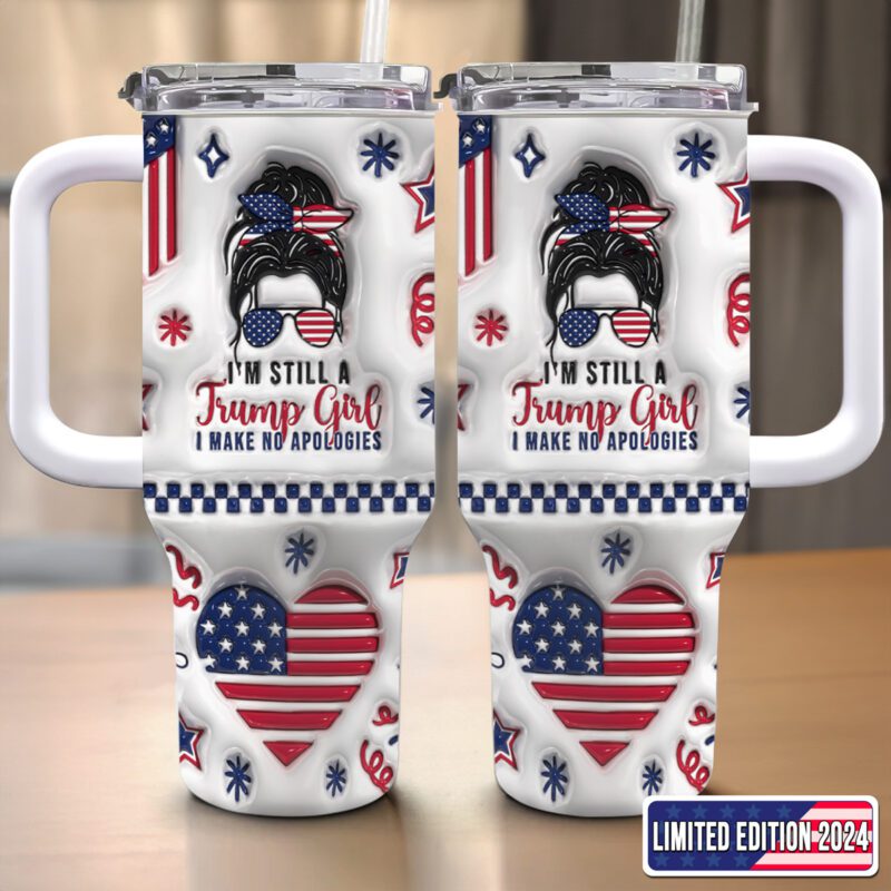 Trump Girl Hit The Vote - Us Election 40 Oz Stanley Tumbler ZST1006