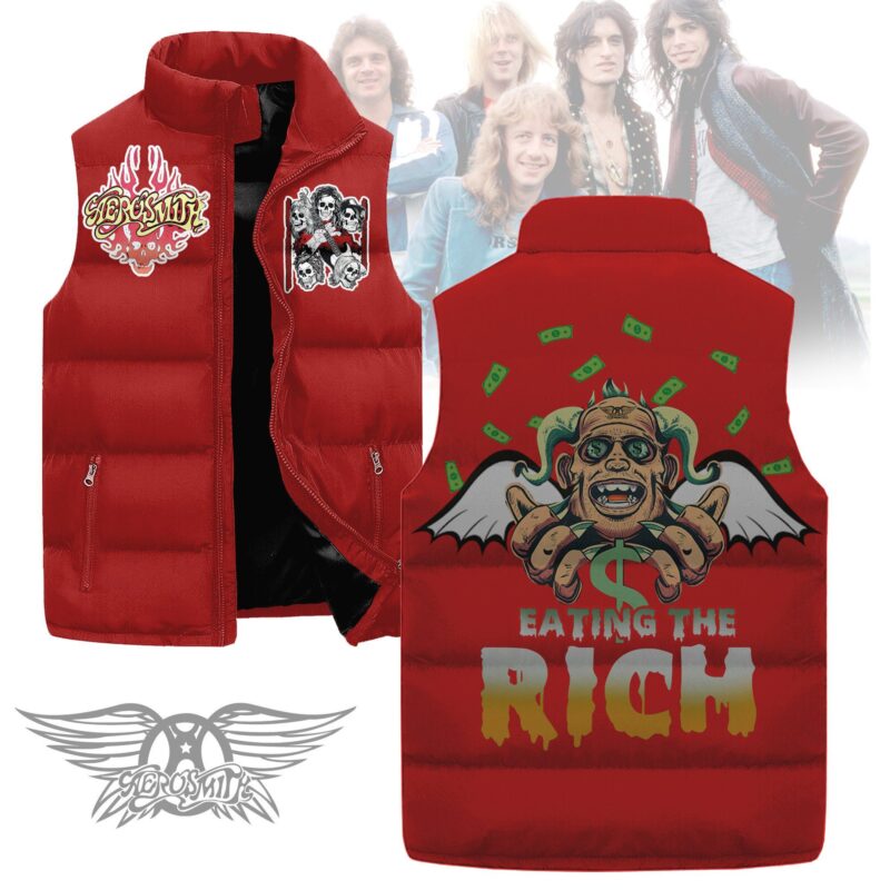 Aerosmith Sleeveless Coat Sleeveless Vest Gift For Fans CCS4163