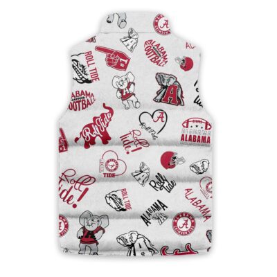 Alabama Crimson Tide football Sleeveless Coat Sleeveless Vest Gift For Fans CCS4209 2