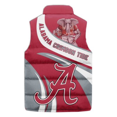 Alabama Crimson Tide football Sleeveless Coat Sleeveless Vest Gift For Fans CCS4232 2