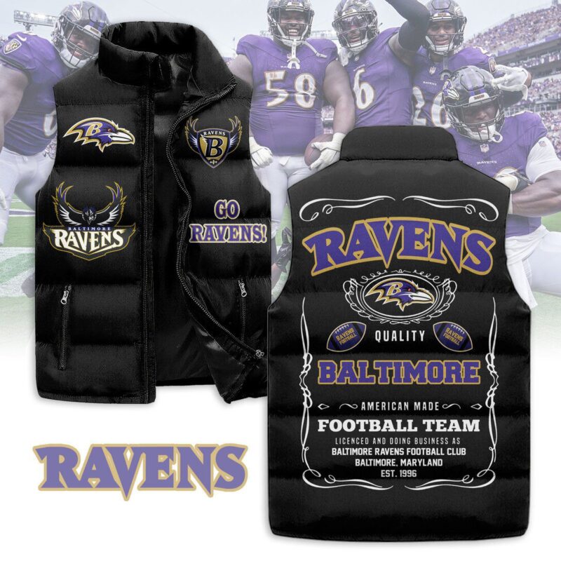 Baltimore Ravens Sleeveless Coat Sleeveless Vest Gift For Fans CCS4169