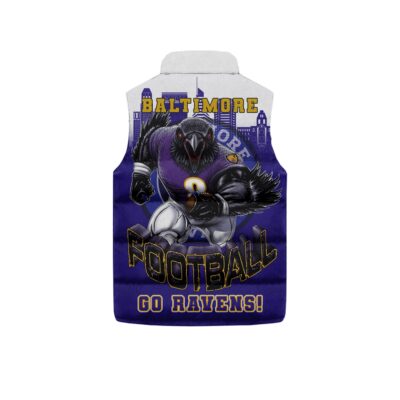 Baltimore Ravens Sleeveless Coat Sleeveless Vest Gift For Fans CCS4215 2