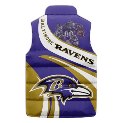 Baltimore Ravens Sleeveless Coat Sleeveless Vest Gift For Fans CCS4239 2