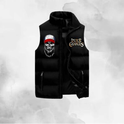 Beer Never Broke My Heart Luke Combs Sleeveless Coat Sleeveless Vest Gift For Fans CCS4179 2