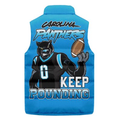 Carolina Panthers Sleeveless Coat Sleeveless Vest Gift For Fans 2