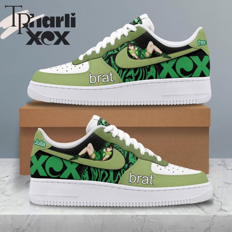 Charli XCX Brat Air Force 1 Sneaker AF1 Limited Shoes TRA1003