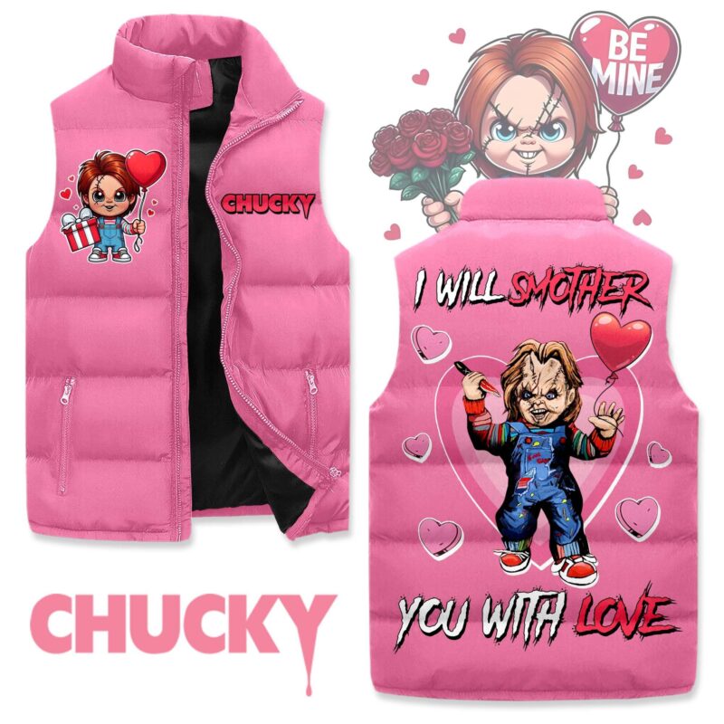 Chucky (Child's Play)Sleeveless Coat Sleeveless Vest Gift For Fans CCS4075