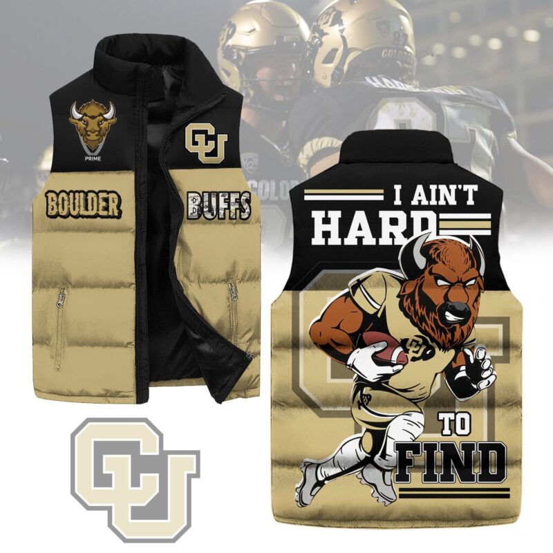 Colorado Buffaloes football Sleeveless Coat Sleeveless Vest Gift For Fans CCS4226