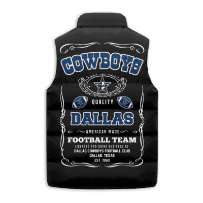 Dallas Cowboys Sleeveless Coat Sleeveless Vest Gift For Fans CCS4059 2