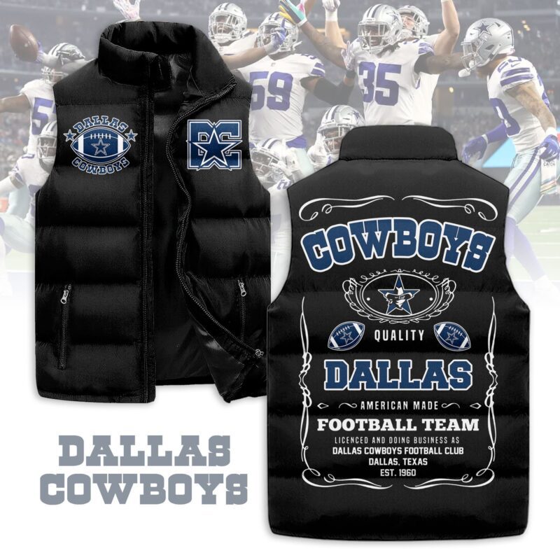 Dallas Cowboys Sleeveless Coat Sleeveless Vest Gift For Fans CCS4059