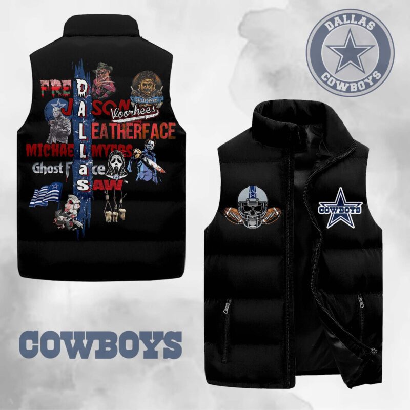 Dallas Cowboys Sleeveless Coat Sleeveless Vest Gift For Fans CCS4175