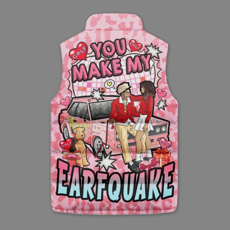 Earfquake Tyler The Creator Sleeveless Coat Sleeveless Vest Gift For Fans CCS4087 2