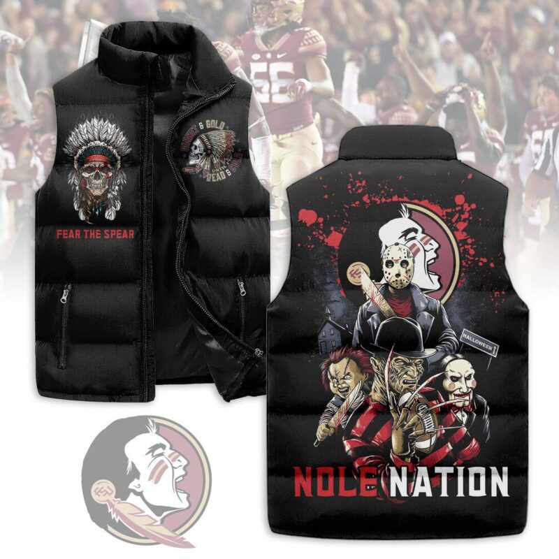 Florida State Seminoles football Sleeveless Coat Sleeveless Vest Gift For Fans CCS4171