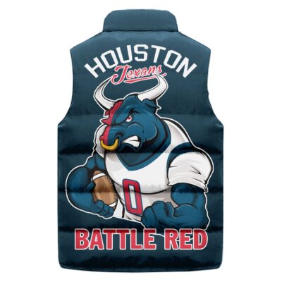 Houston Texans Sleeveless Coat Sleeveless Vest Gift For Fans CCS4235 2